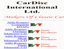 Tablet Screenshot of cardisc.com